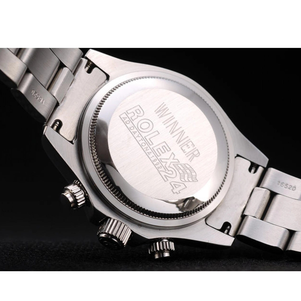 AAA Replica Watches Case Stainless Tachymeter Lady Rolex Steel Dial White Daytona 0821